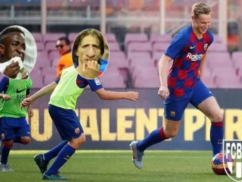 Ra mắt Barca, sao 90 triệu biến những đứa trẻ thành "Modric, Vinicius Jr..."