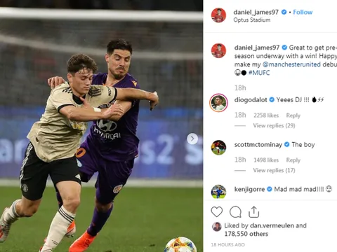Ra mắt Man Utd, Daniel James được đồng đội đặt cho biệt danh rất kêu