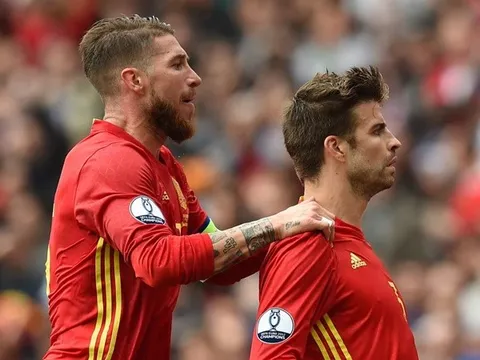 Ramos - Pique: Khi những 'vì sao' không còn lấp lánh