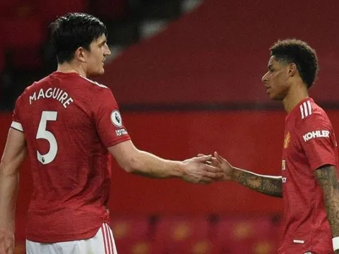 Rashford "bật" luôn Maguire: Man Utd đáng sợ đang trở lại