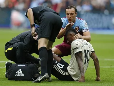 Rashford chấn thương và đây là nét mặt chưa từng thấy của Solsa