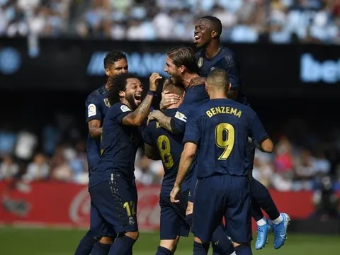 Hàng công thay nhau tỏa sáng, Real gửi lời thách thức Barca sau chiến thắng trọn vẹn