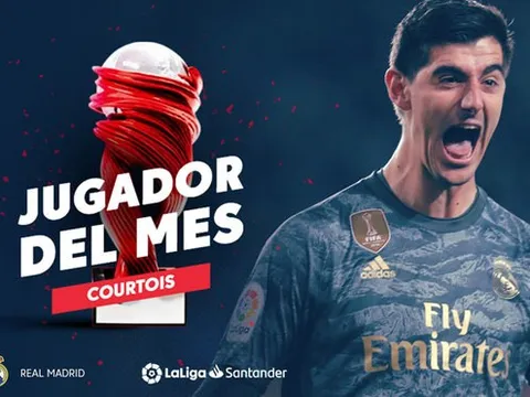 Real thăng hoa, Courtois làm được điều không tưởng, sánh ngang Ronaldo
