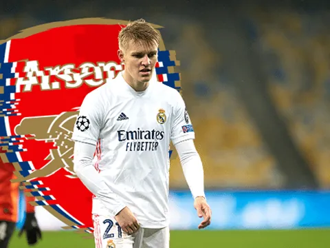 Arsenal sẽ phải trả Odegaard về Real Madrid vào mùa hè?