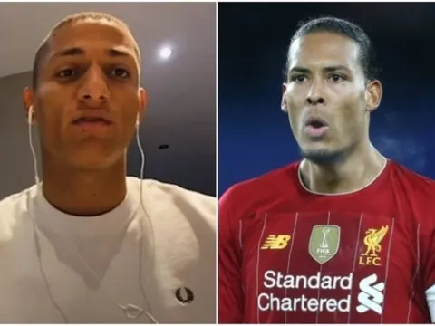 Richarlison: "Có 3 trung vệ xuất sắc hơn Van Dijk hiện tại"