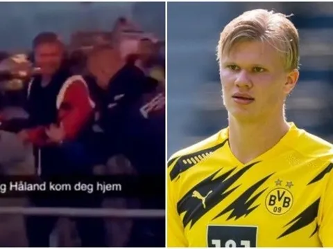 Lộ hình ảnh Haaland xuất hiện tại hộp đêm, người cha ngay lập tức lên tiếng
