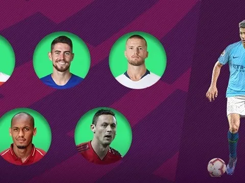 Rodri ở đâu so với 5 tiền vệ phòng ngự hàng đầu Premier League?