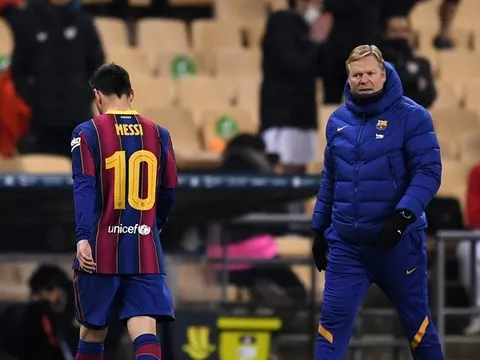 Messi điên tiết đánh cầu thủ Bilbao, HLV Koeman nói thẳng quan điểm