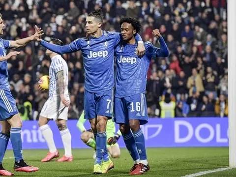 Ronaldo ghi bàn, Juventus giành trọn vẹn 3 điểm trước SPAL