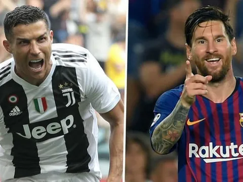 Ronaldo vượt Messi, thành cầu thủ hay nhất mọi thời đại