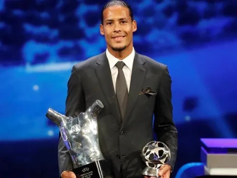 Van Dijk nhận được điểm bầu chọn lớn hơn Ronaldo + Messi