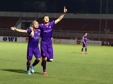 Sài Gòn FC thắng đậm Nam Định, tiếp tục chuỗi trận bất bại ở V-League
