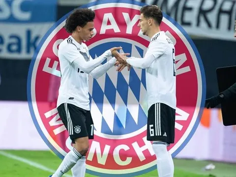 Sane đến gần Allianz Arena, sao Bayern "đánh cú chốt hạ" cuối cùng