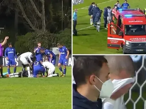 Sao FC Porto va chạm kinh hoàng, 'đồ tể' Pepe cũng phải rơi lệ