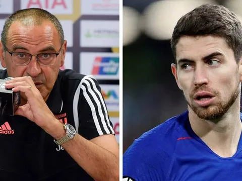 Jorginho giải thích lý do không tái hợp Sarri tại Juventus