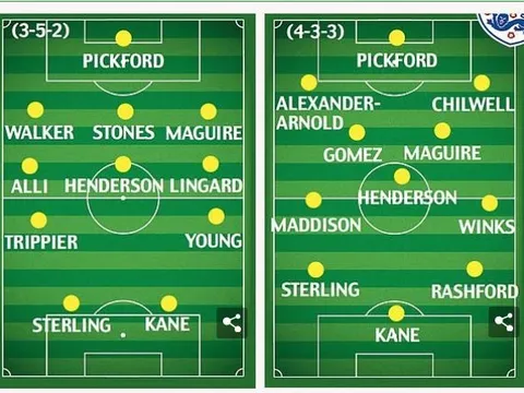 Sau 1 năm, đội hình tuyển Anh thay đổi đến chóng mặt