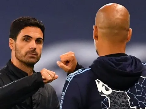Sau tất cả, Arteta chốt 1 câu về mối quan hệ với Guardiola