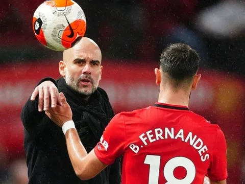 Sau tất cả, Bruno Fernandes công khai lý do "tức điên" bảo Pep Guardiola im miệng