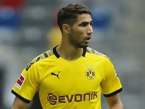 Sau tất cả, Dortmund đã phá vỡ im lặng về việc không mua Hakimi