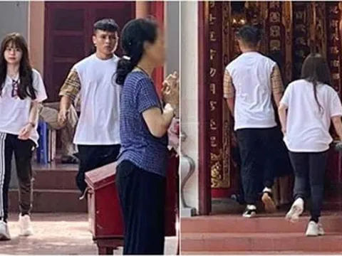 Sau vụ lùm xùm vì hacker, Quang Hải sánh vai Huỳnh Anh đi cầu an