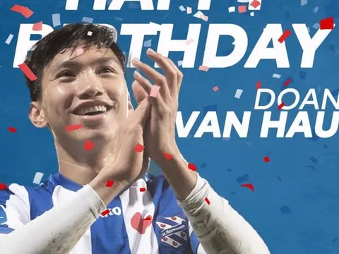 SC Heerenveen có động thái ý nghĩa dành cho Văn Hậu