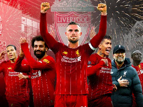 CHÍNH THỨC! Liverpool vô địch Premier League 2019/20