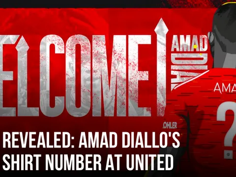 CHÍNH THỨC! Man Utd công bố số áo của Amad Diallo
