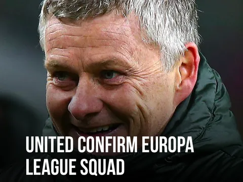 CHÍNH THỨC! Man Utd chốt danh sách dự Europa League: 2 gương mặt mới