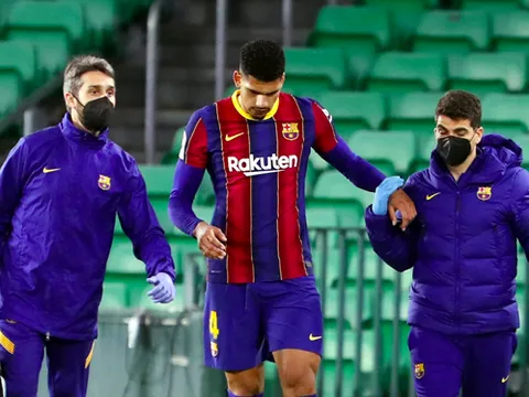 Dính chấn thương cực nặng, sao trẻ Barca vẫn "liều mình vì đại cuộc"