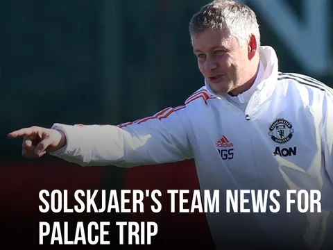 XONG! Đội hình M.U đấu Palace: 3 cái tên OUT, Cavani ra sao?