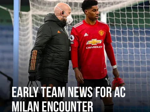 Lực lượng toang mạnh, M.U trình làng gương mặt mới đấu AC Milan