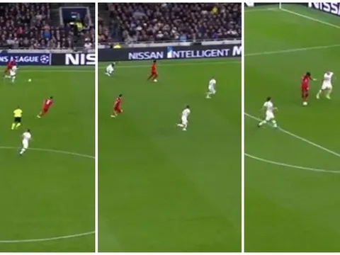 'Cậu ấy dễ dàng rê bóng qua cả Aurier và Alderweireld'