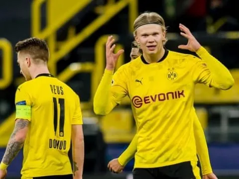 Siêu Haaland 'làm hết', Dortmund vượt mặt Sevilla vào tứ kết Champions League