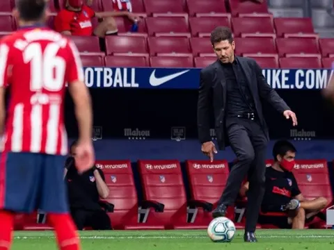 Simeone chốt xong đội hình chiến thuật trước trận đại chiến với Leipzig