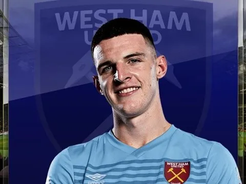Declan Rice và quá trình vươn tầm thành tiền vệ hàng đầu Premier League