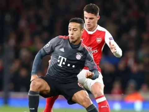 So sánh Thiago Alcantara với hàng tiền vệ Arsenal mùa 2019/20