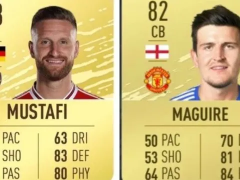 SỐC! Maguire chỉ số kém hơn "cục nợ" Arsenal trong FIFA 20, CĐV M.U nổi điên