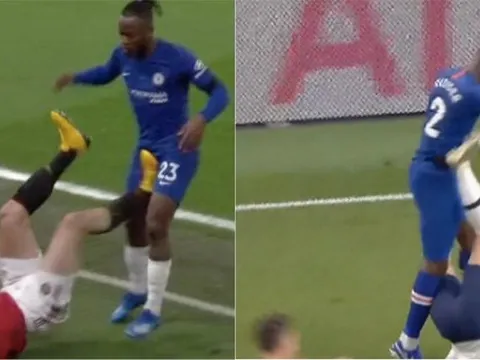 SỐC! Cùng 1 pha đá xấu, Maguire vô sự còn Son Heung-min thẻ đỏ