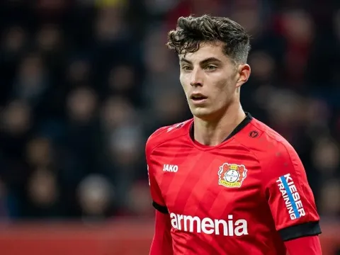 Sốc với mức lương khổng lồ của Kai Havertz ở Chelsea