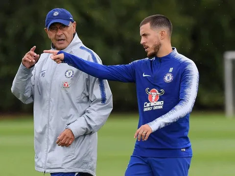 SỐC! Vừa chia tay Chelsea, Sarri đã 'bốc phốt' Hazard 1 điều