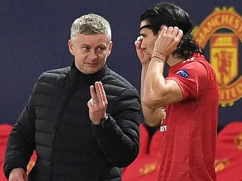 Solskjaer chỉ ra điều tuyệt vời ở Cavani