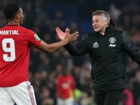 Với Solskjaer, Martial đã chuyển hóa trong vai trò mới tại Man Utd