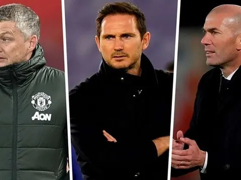 Solskjaer, Lampard và 10 danh thủ nổi bật nhất trên băng ghế HLV