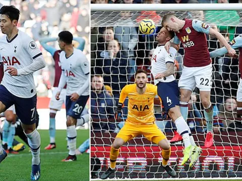 Son bùng cháy, Tottenham thắng nghẹt thở Aston Villa