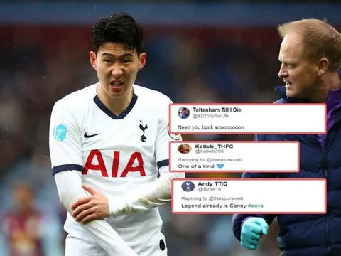 Son Heung-min đăng đàn nói về cánh tay "gãy", CĐV Tottenham thay nhau phát cuồng