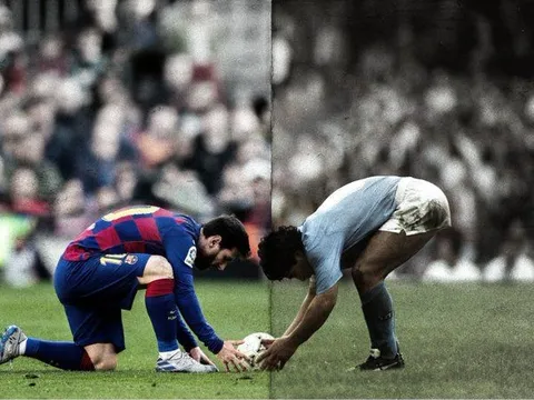 Sự giống nhau giữa Maradona và Messi