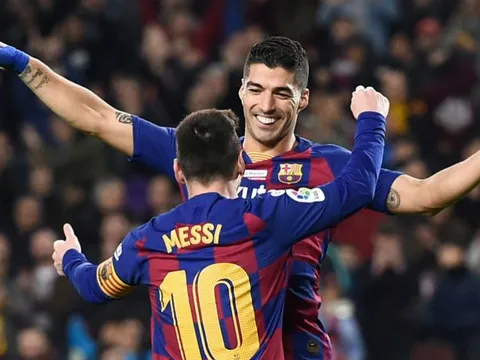 Suarez chói sáng, sao Atletico muốn chiêu mộ luôn Messi