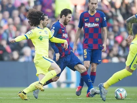 Messi vẫn khác biệt, Barca chật vật giành 3 điểm trước đội bóng chiếu dưới