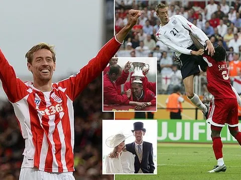 Tạm biệt 'sếu vườn' Peter Crouch - Cầu thủ trăm năm có một ở Premier League