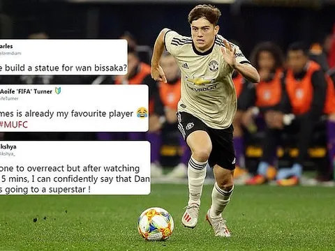 Tân binh đá trận ra mắt, CĐV Man Utd phấn khích yêu cầu tạc tượng